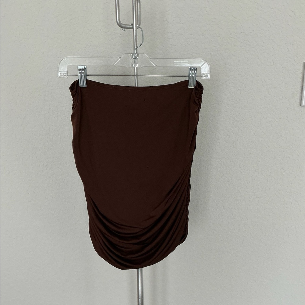 Windsor Brown Pencil Skirt